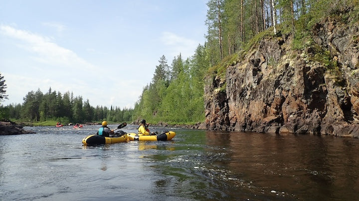Packrafting Finland